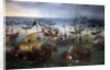Day seven of the battle with the Armada, 07/08/1588 by Hendrick Cornelisz Vroom
