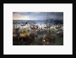 Day seven of the battle with the Armada, 07/08/1588 by Hendrick Cornelisz Vroom