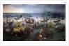 Day seven of the battle with the Armada, 07/08/1588 by Hendrick Cornelisz Vroom