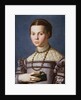 Portrait of a Little Girl with a Book by Agnolo Bronzino