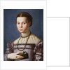 Portrait of a Little Girl with a Book by Agnolo Bronzino