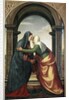 The Visitation of St. Elizabeth to the Virgin Mary by Mariotto Albertinelli