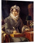 Portrait of Felicite Stephanie Ducrest by Louis Edouard Rioult