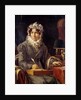 Portrait of Felicite Stephanie Ducrest by Louis Edouard Rioult