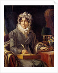 Portrait of Felicite Stephanie Ducrest by Louis Edouard Rioult