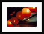 View of japanese lanterns, Dotombor, Osaka, Osaka Prefecture, Kinki Region, Honshu, Japan by Anonymous