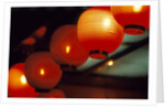 View of japanese lanterns, Dotombor, Osaka, Osaka Prefecture, Kinki Region, Honshu, Japan by Anonymous