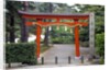 View of Torii Gate in Kenrokuen Garden, Kanazawa, Ishikawa Prefecture, Chubu Region, Honshu, Japan by Anonymous