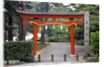 View of Torii Gate in Kenrokuen Garden, Kanazawa, Ishikawa Prefecture, Chubu Region, Honshu, Japan by Anonymous