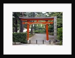 View of Torii Gate in Kenrokuen Garden, Kanazawa, Ishikawa Prefecture, Chubu Region, Honshu, Japan by Anonymous