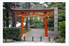 View of Torii Gate in Kenrokuen Garden, Kanazawa, Ishikawa Prefecture, Chubu Region, Honshu, Japan by Anonymous