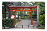 View of Torii Gate in Kenrokuen Garden, Kanazawa, Ishikawa Prefecture, Chubu Region, Honshu, Japan by Anonymous