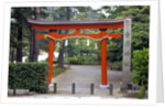View of Torii Gate in Kenrokuen Garden, Kanazawa, Ishikawa Prefecture, Chubu Region, Honshu, Japan by Anonymous