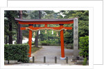 View of Torii Gate in Kenrokuen Garden, Kanazawa, Ishikawa Prefecture, Chubu Region, Honshu, Japan by Anonymous