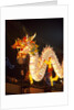 Illuminated Chinese Dragon on New Year's Eve, Hong Kong, China by Anonymous