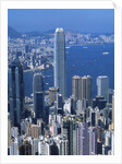Skyline of Hong Kong seen from Victoria Peak, China by Anonymous