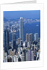 Skyline of Hong Kong seen from Victoria Peak, China by Anonymous