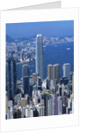 Skyline of Hong Kong seen from Victoria Peak, China by Anonymous