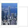 Skyline of Hong Kong seen from Victoria Peak, China by Anonymous