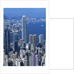 Skyline of Hong Kong seen from Victoria Peak, China by Anonymous