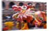 Chinese Dragon dancing on New Year's Eve, Macau, China by Anonymous