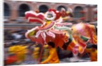 Chinese Dragon dancing on New Year's Eve, Macau, China by Anonymous