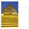 Portuguese ruins of St Paul, Macau, China by Anonymous