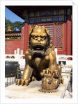 Guardian Lion at Forbidden City on Tiananmen Square, Imperial Palace, Beijing, Dongcheng District, China by Anonymous