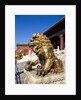 Guardian Lion at Forbidden City on Tiananmen Square, Imperial Palace, Beijing, Dongcheng District, China by Anonymous