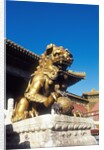 Guardian Lion at Forbidden City on Tiananmen Square, Imperial Palace, Beijing, Dongcheng District, China by Anonymous