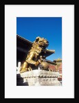 Guardian Lion at Forbidden City on Tiananmen Square, Imperial Palace, Beijing, Dongcheng District, China by Anonymous