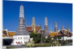 View of Wat Phra Kaeo, Grand Palace, Bangkok, Thailand by Anonymous