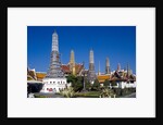 View of Wat Phra Kaeo, Grand Palace, Bangkok, Thailand by Anonymous