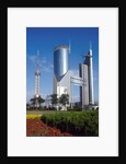 High Rise and TV Tower, Pudong, Shanghai, China by Anonymous