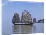Chinese Junk, South China Sea, China by Anonymous