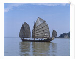 Chinese Junk, South China Sea, China by Anonymous