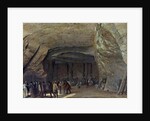Cave used as warehouse for salt in Dieppedalle by Jean-Pierre Houel