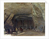 Cave used as warehouse for salt in Dieppedalle by Jean-Pierre Houel