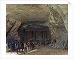 Cave used as warehouse for salt in Dieppedalle by Jean-Pierre Houel