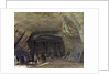 Cave used as warehouse for salt in Dieppedalle by Jean-Pierre Houel