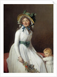Portrait of Madame Seriziat by Jacques Louis David