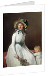 Portrait of Madame Seriziat by Jacques Louis David
