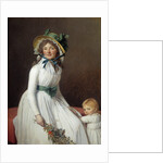 Portrait of Madame Seriziat by Jacques Louis David