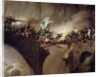 The passage of the Devil's Bridge at Saint Gothard col by Johann Baptist Seele