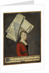 Portrait of Macee Leodepard, wife of the French trader Jacques Coeur by Anonymous
