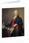 Portrait of Gaspard Meyer by Jacques Louis David