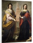 Saints Justa and Rufina, patronesses of Sevilla by Bartolome Esteban Murillo