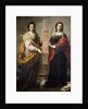 Saints Justa and Rufina, patronesses of Sevilla by Bartolome Esteban Murillo