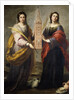 Saints Justa and Rufina, patronesses of Sevilla by Bartolome Esteban Murillo