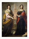 Saints Justa and Rufina, patronesses of Sevilla by Bartolome Esteban Murillo